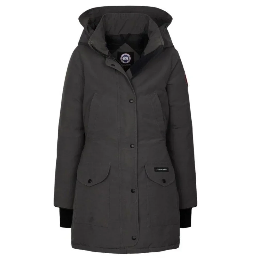 Canada Goose Trillium Parka Graphite Jacket Coat Womens‎ Small New w/o Tags - Picture 3 of 16